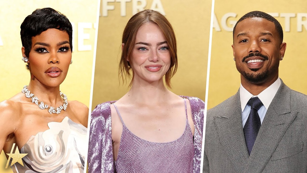 Actor Awards FASHION: Teyana Taylor, Emma Stone, Michael B. Jordan SHINE
