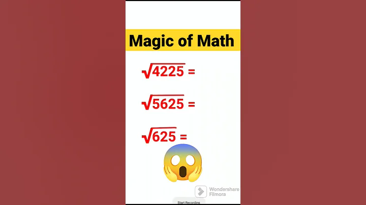 Magic trick to find square roots ORALLY! #shorts  #youtubeshorts #squareroots #baharlahamadhumas