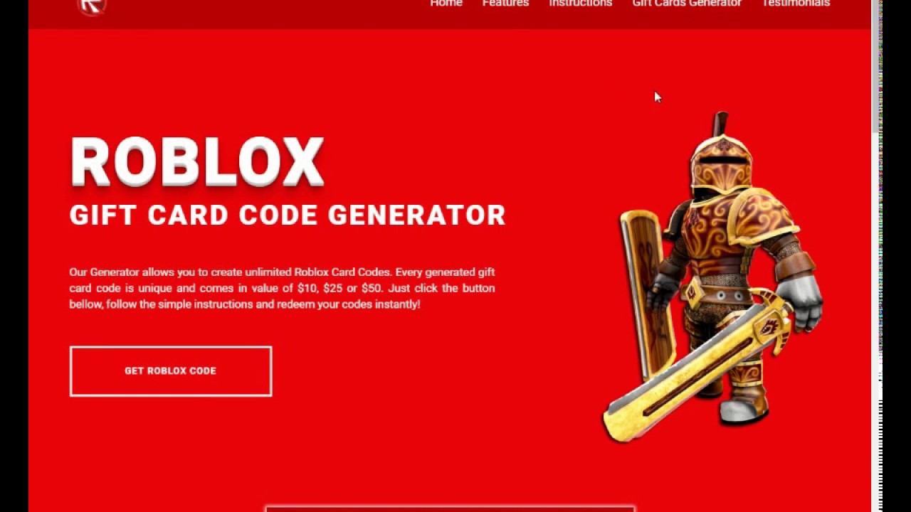 How To Get Free Roblox Giftcard Codes Roblox 3rd Video