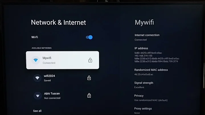 How to Find MAC Address on Google TV Android TV OS 14