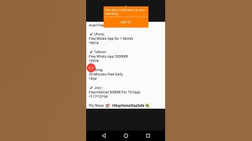 Free internet all network Zong jazz telenor ufone