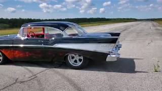 1957 Chevrolet Bel Air For Sale~Rotisserie Restored~454 Roller Motor~Tremic 5 Speed Manual