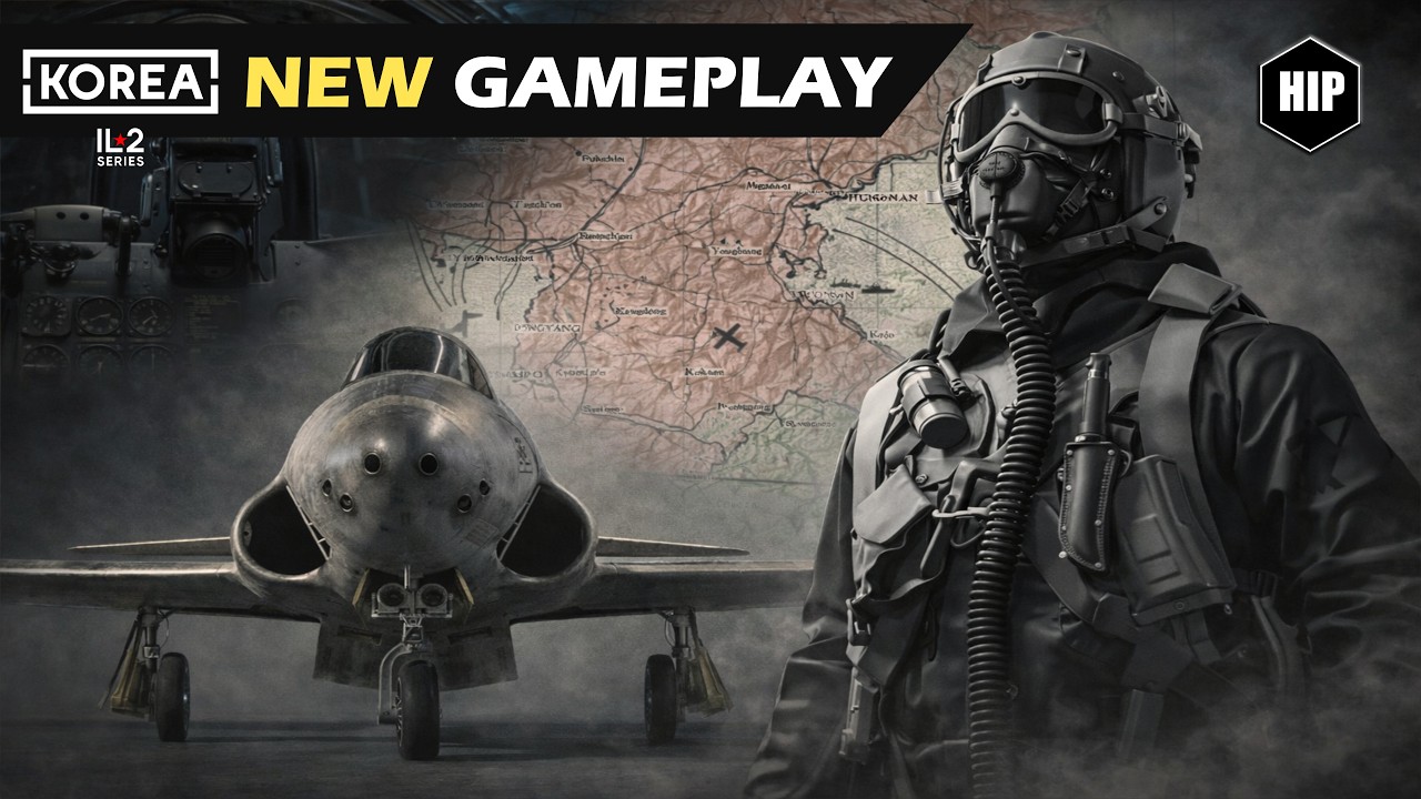 Предварительный показ игрового процесса IL2 Korea | Эксклюзивные медиа-материалы | Воздушный бой ...