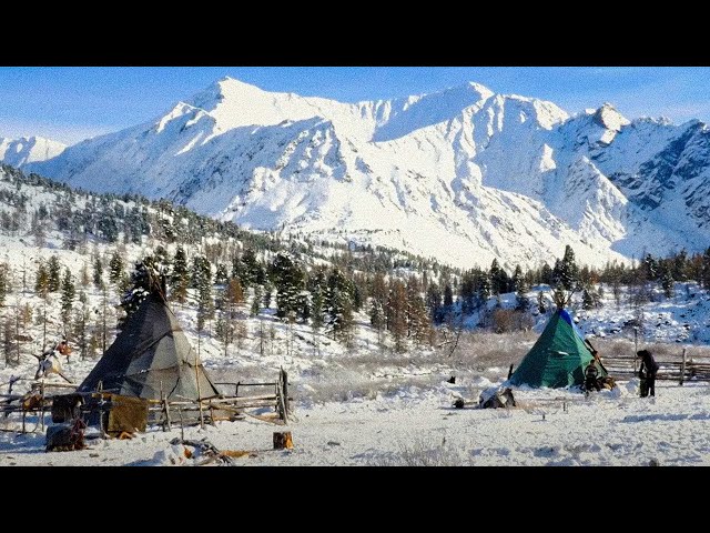 Mongolia, a tsaatan winter class=