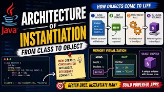 Architecture of Instantiation|Java|Naman Bharti Classes  News