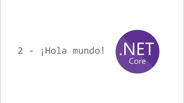 1 - ¡Hola mundo .Net!