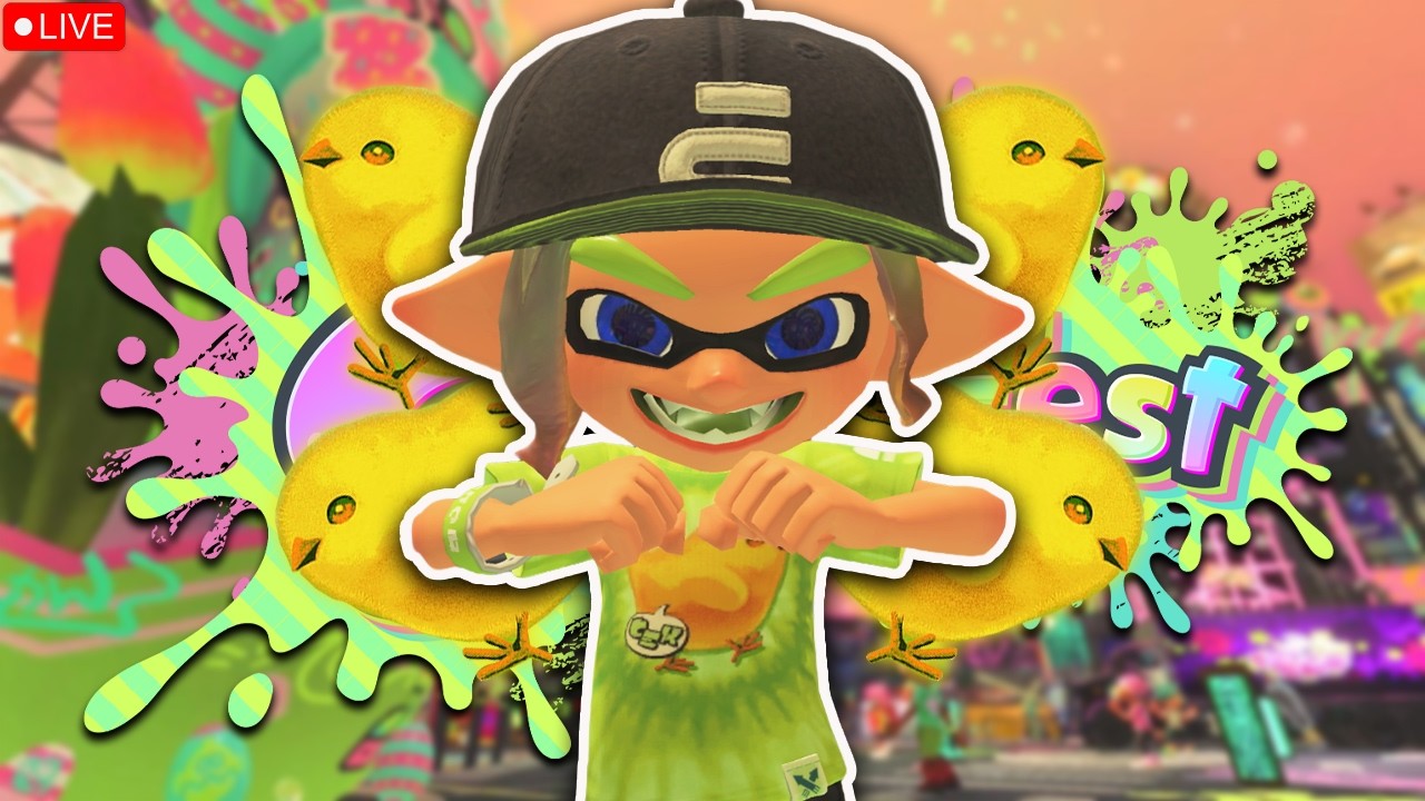 Late Night Splatoon 3 Spring Fest. GETTING A 333X【🔴LIVE】 - YouTube
