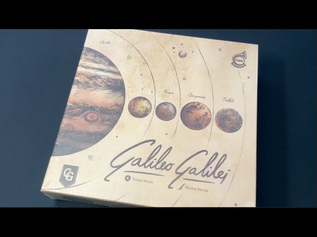 TDG: Galileo Galilei unboxing with Ray - YouTube