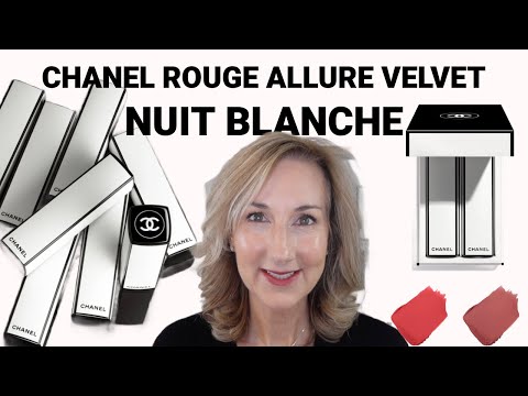 NEW! CHANEL ROUGE ALLURE VELVET | NUIT BLANCHE CROFFET | PLUS FULL FACE OF CHANEL