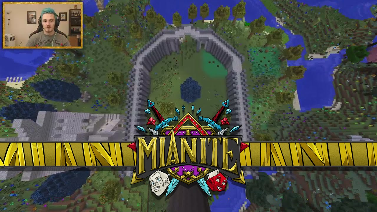 Minecraft: Mianite: THE PENI SHAPED BASE! [S2:E28]