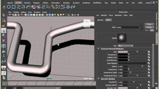 Making Pipes in Maya with Paint Effects