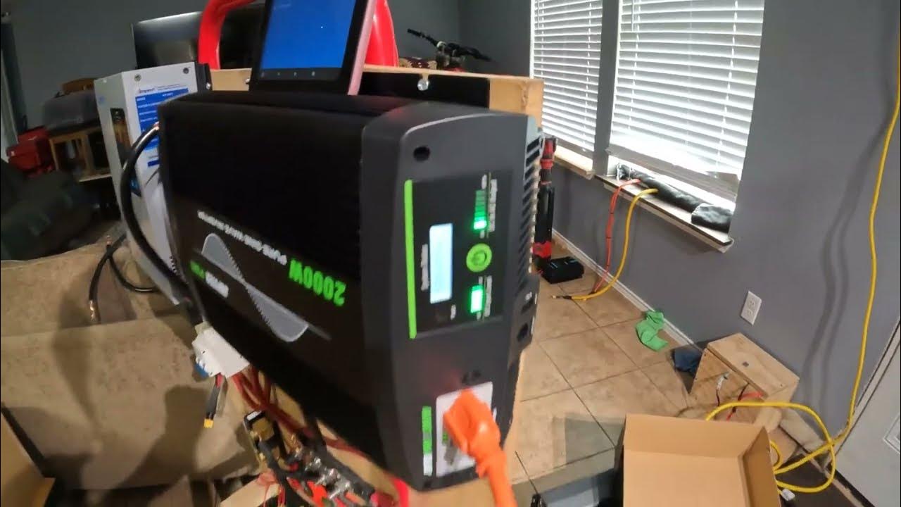 Quick test of the Harbor Freight Jupiter pure sine wave inverter YouTube