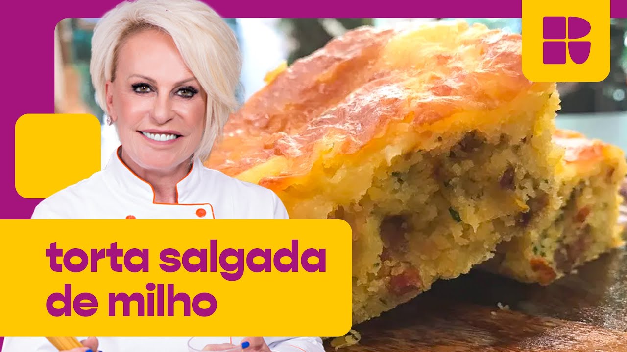 Torta salgada de milho DELICIOSO 🌽 | Mais Você