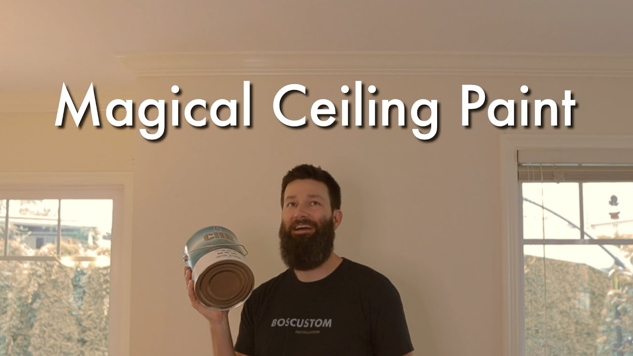 The Best Ceiling Paint I've Ever Used and It's Not Expensive!