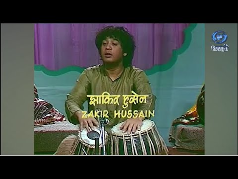 National Programme Of Music | Zakir Hussain | तबला वादन | झाकिर हुसेन | Ep 44