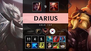 Darius Top vs Gragas - KR Grandmaster Patch 25.16