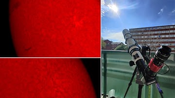 Sun in H-alpha through a Daystar Quark Chromosphere