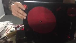 Numark pt01  start/stop button Profile