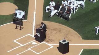 Paul Konerko's Retirement Speech 1 of 3