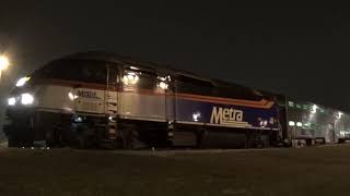 Metra MP36PH-3C 422 Leads an Outbound Out of 80th Ave.