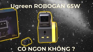 Mình thử mua cục sạc UGREEN 65W RoboGaN Mini Đo nhiệt độ khi sạc nóng phết!