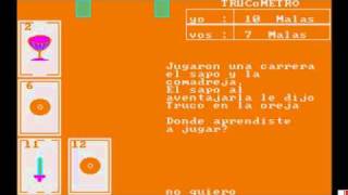 Truco Arbiser (PC-DOS) - El mejor juego de Truco de la historia.