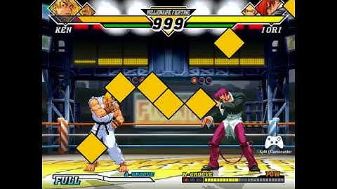 Capcom VS. SNK 2 Versus Match (NEW SCREEN RECORDER TEST)
