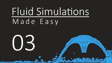 Fluid Simulations made easy - 03 Moving Fluid Particles
