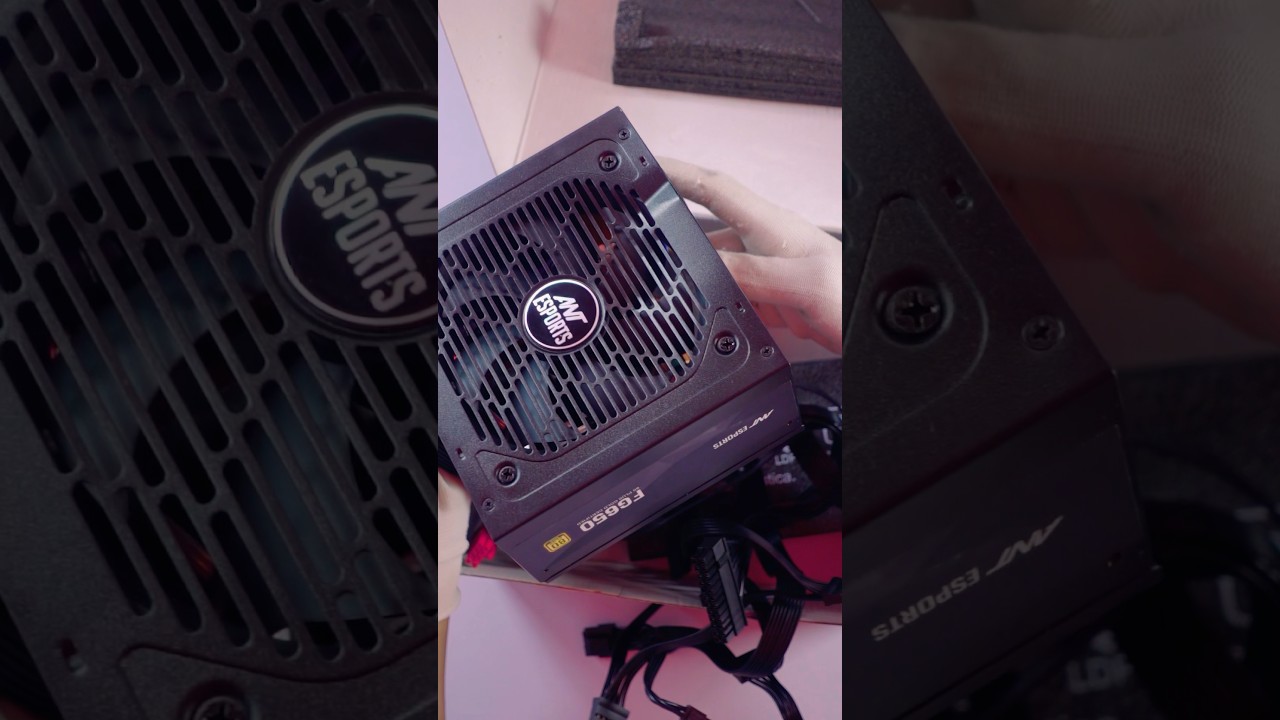 Ant Esports FG650 Gaming Power Supply 🔥 80 Plus Gold Certified PSU