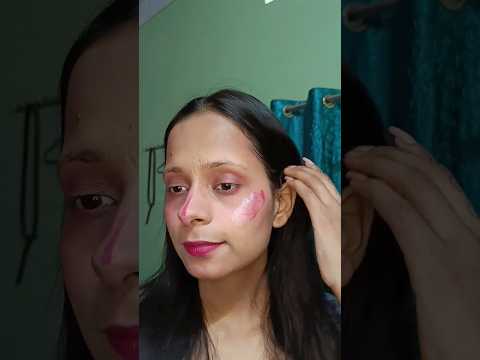 Sunset Blush hack#viral #trending #shortsindia#youtubeshort #makeup #hack #bride #blush #blushhack