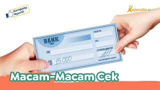 Macam-Macam Cek | Jenis-jenis Bank dan Kegiatan Usaha Bank | Akuntansi SMA