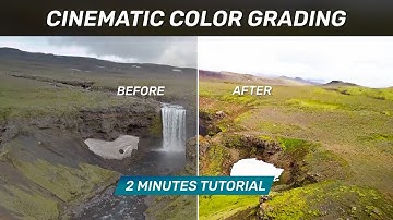 Cinematic color grading | VFX Tutorial - 2 | Adobe After Effects