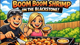 Boom Boom Shrimp On The Blackstone Griddle Cooking With The Cokers