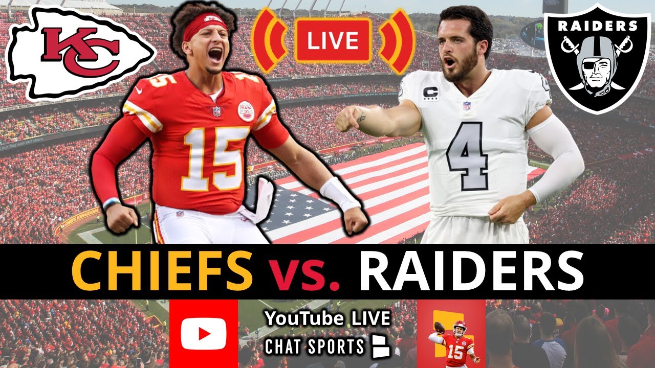 Chiefs vs. Raiders Live Streaming Scoreboard, FREE Play-By-Play, Highlights  & Stats