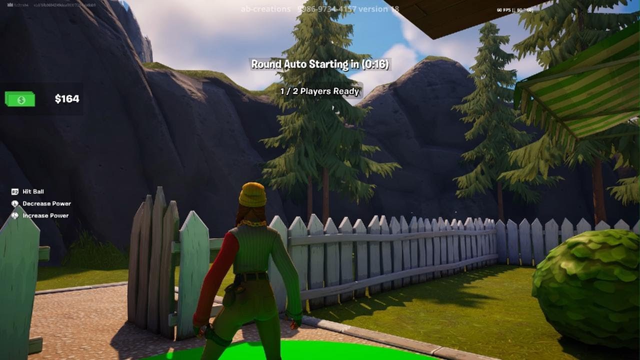 Fortnite golf