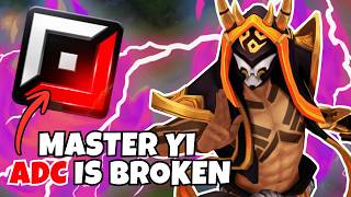 MASTER YI ADC IS BROKEN...
