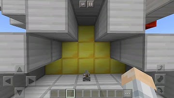 Triangle Piston Door | Minecraft Pocket Edition
