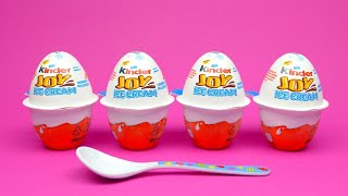 NEW Kinder Joy Ice Cream Surprise unboxing