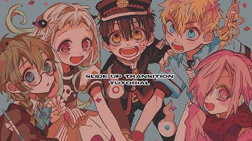 Slide up transition tutorial - video star