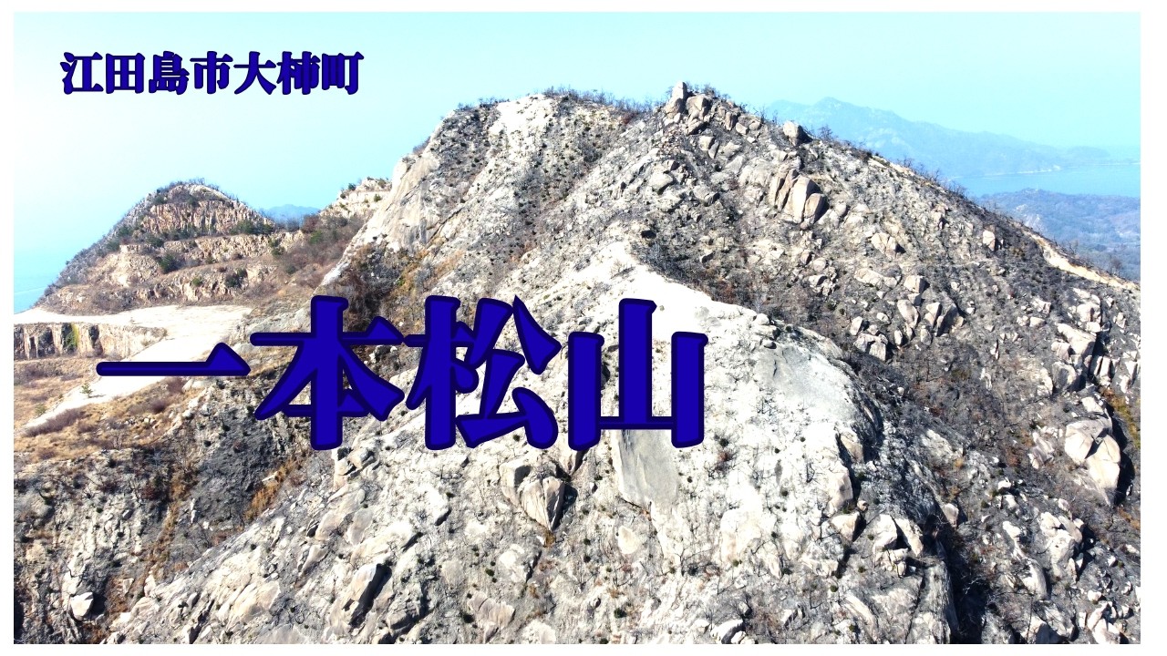 広島県江田島市「一本松山」　空撮 ドローン 【4K】 DJI Mavic Mini 2