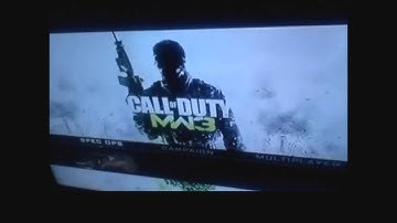 Modern Warfare 3 MAIN MENU LEAKED!!! Campaign, Spec Ops, Multiplayer!!!