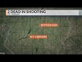 Two dead, five hurt after shooting in Mt. Vernon