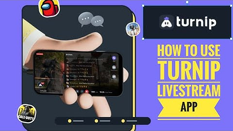 Turnip Live Stream App Tutorial in Hindi | How to Live Stream using Turnip app | Best Livestream app