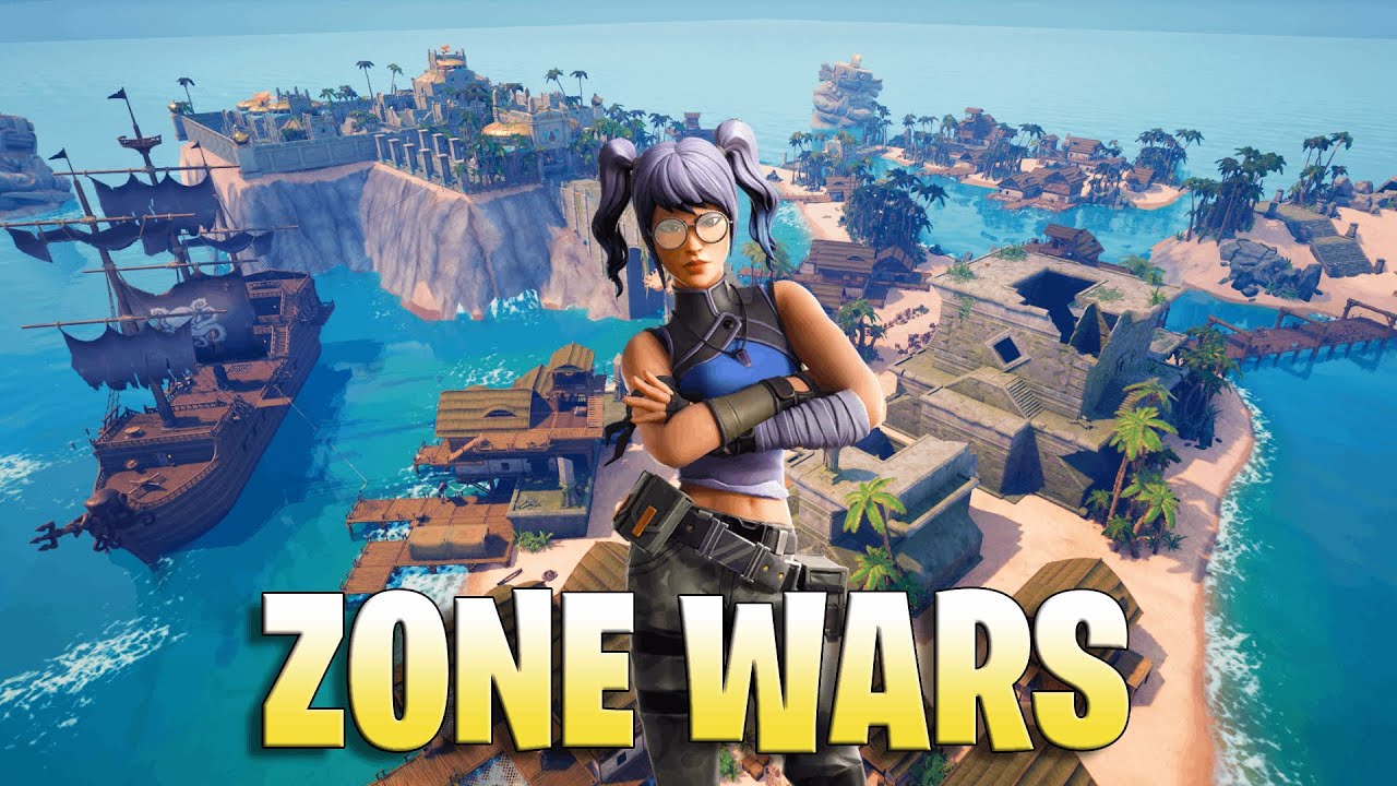 I made a fortnite map Sweaty Sands Zone Wars Island code 2383