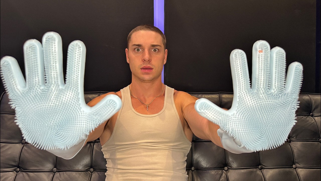🧤✨ Prickly Glove ASMR with Muscle Bro Brad | Ultimate Tingle Time ✨