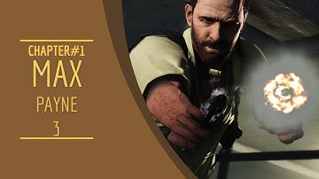 Max Payne 3 l Chapter#1 l Something Rotten In The Air l Walkthrough l PC GamePlay