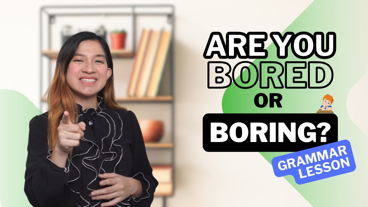 -ed VS -ing Adjectives 