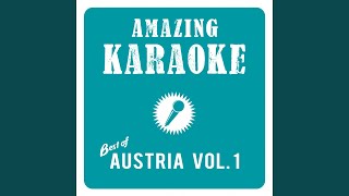 Video thumbnail of "Amazing Karaoke - Weus'd a Herz hast wia Bergwerk (Karaoke Version) (Originally Performed By Rainhard Fendrich)"