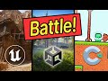 We made 3 games in 1 hour  game dev battle