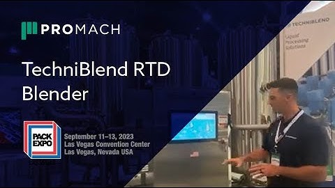 TechniBlend RTD Blender